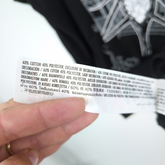 Disney Our Universe Jack Skellington Nightmare Before Christmas Thrashed Tee XXL - Picture 9 of 10